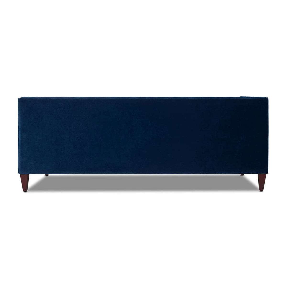 84" Navy Blue Velvet Tufted Sofa O8025