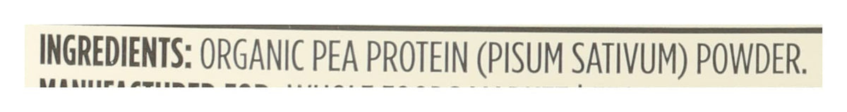 Organic Pea Protein, 16 Ounce U597278