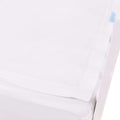 White Cotton Crib Sheet Set T377