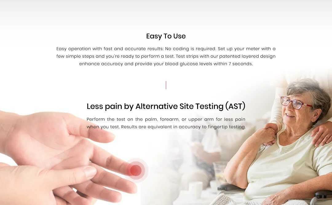 Talking Glucometer Diabetes Testing Kit with 100 Test Strips and 100 Lancets E74417