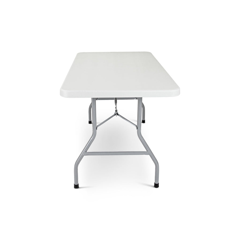 Rectangular Heavy-Duty Folding Table with Steel Frame N703082
