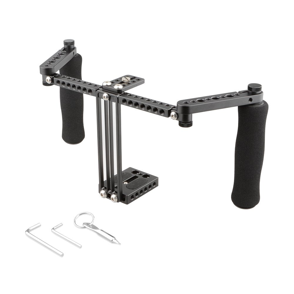 Monitor Cage with Adjustable Handles for 5 and 7 inch LCD Monitor Y38315
