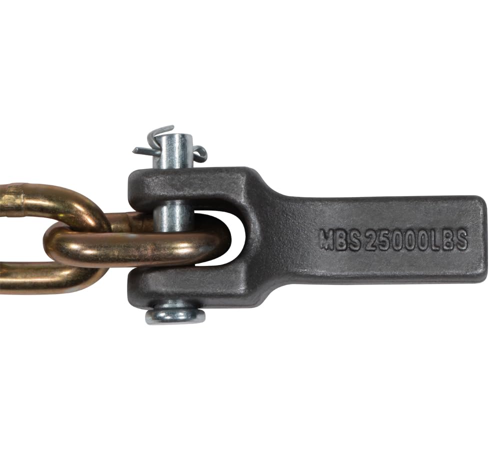 4 Pack 36 inch Grade 70 Trailer Safety Chain with Clevis Snap Hook K434