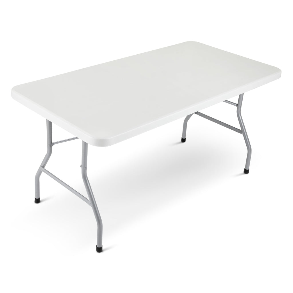 Rectangular Heavy-Duty Folding Table with Steel Frame N703082