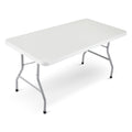 Rectangular Heavy-Duty Folding Table with Steel Frame N703082