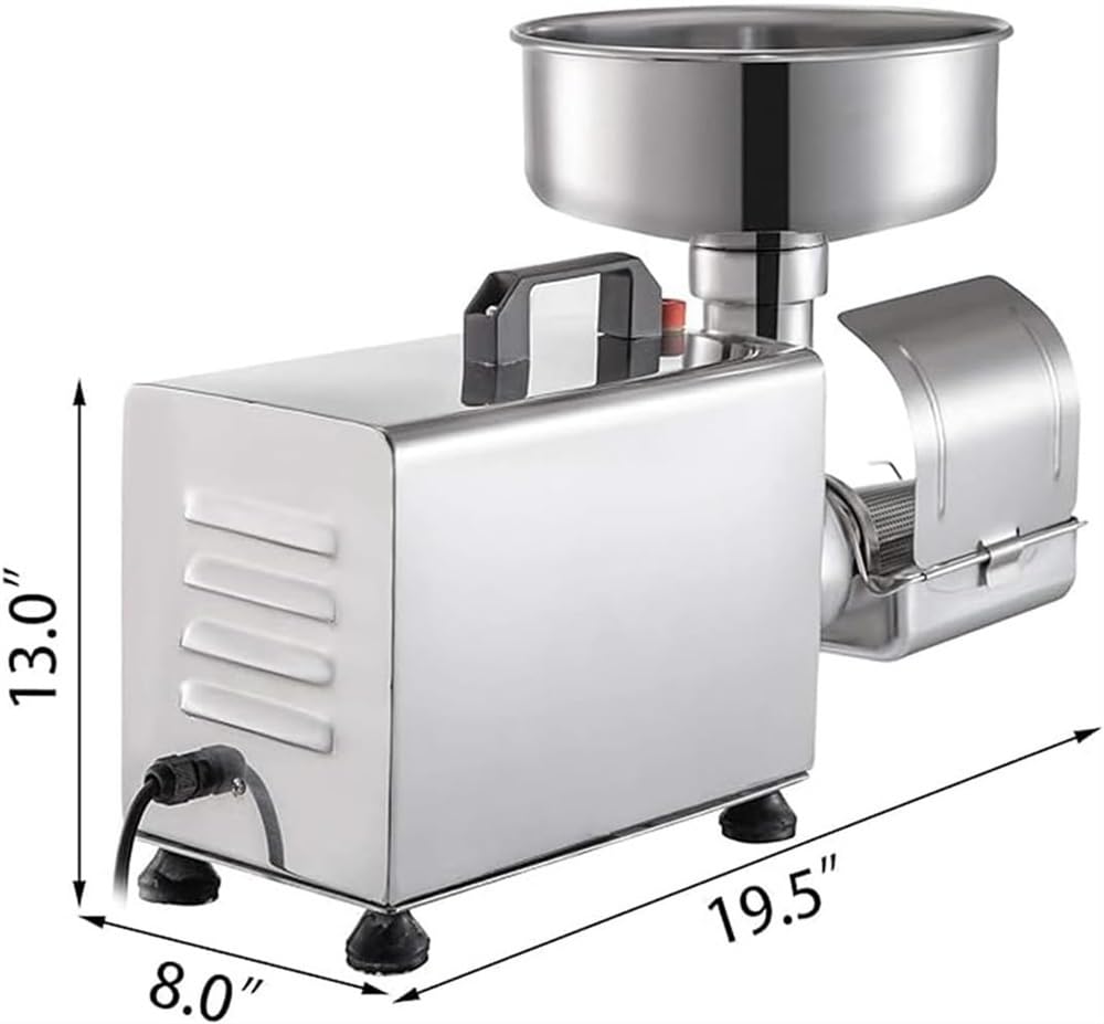 Electric Tomato Press & Strainer Machine Stainless Steel W110135