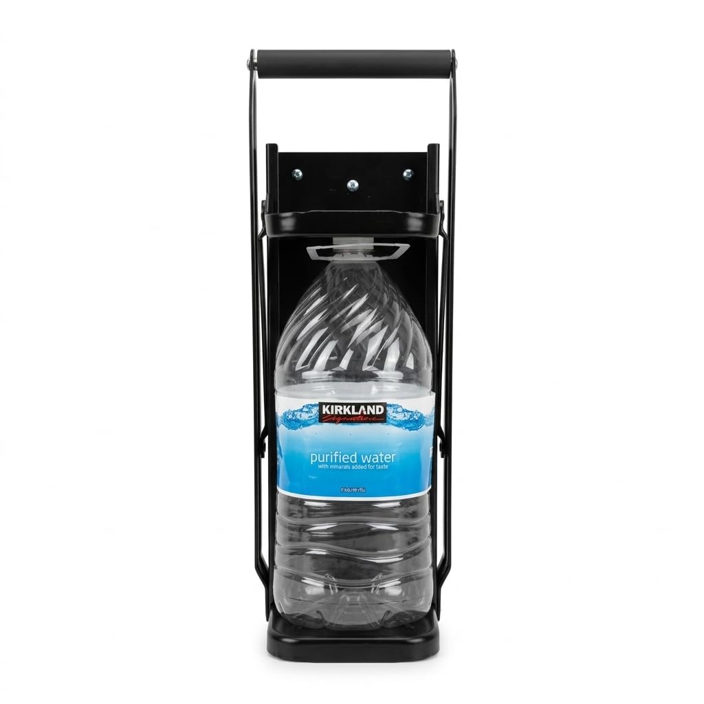Heavy Duty Metal Can Crusher Bottle Crusher, Wall Mounted, Black T8616