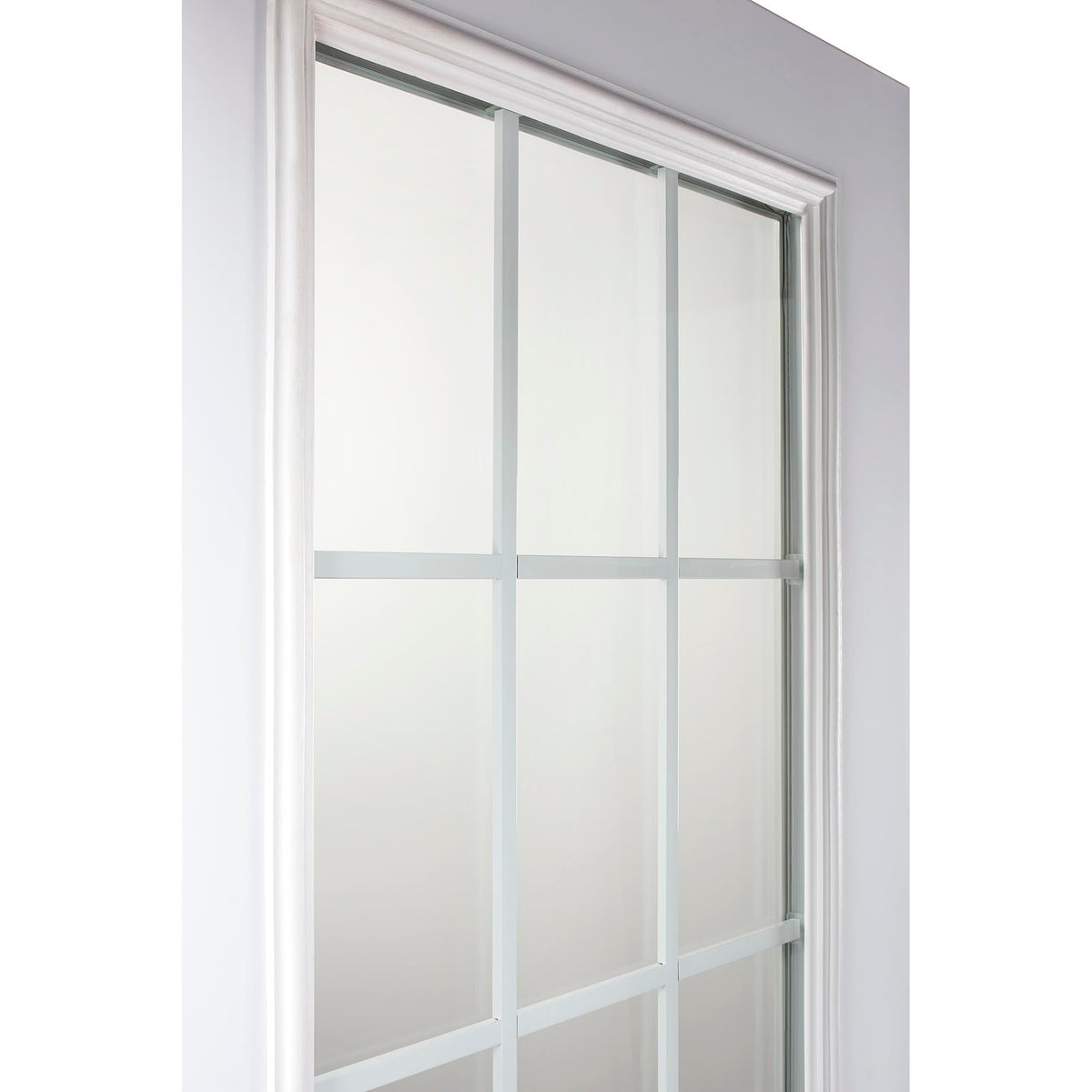 Steel Primed Left Hand Outswing Prehung Door Full Lite 36"x80" P6372
