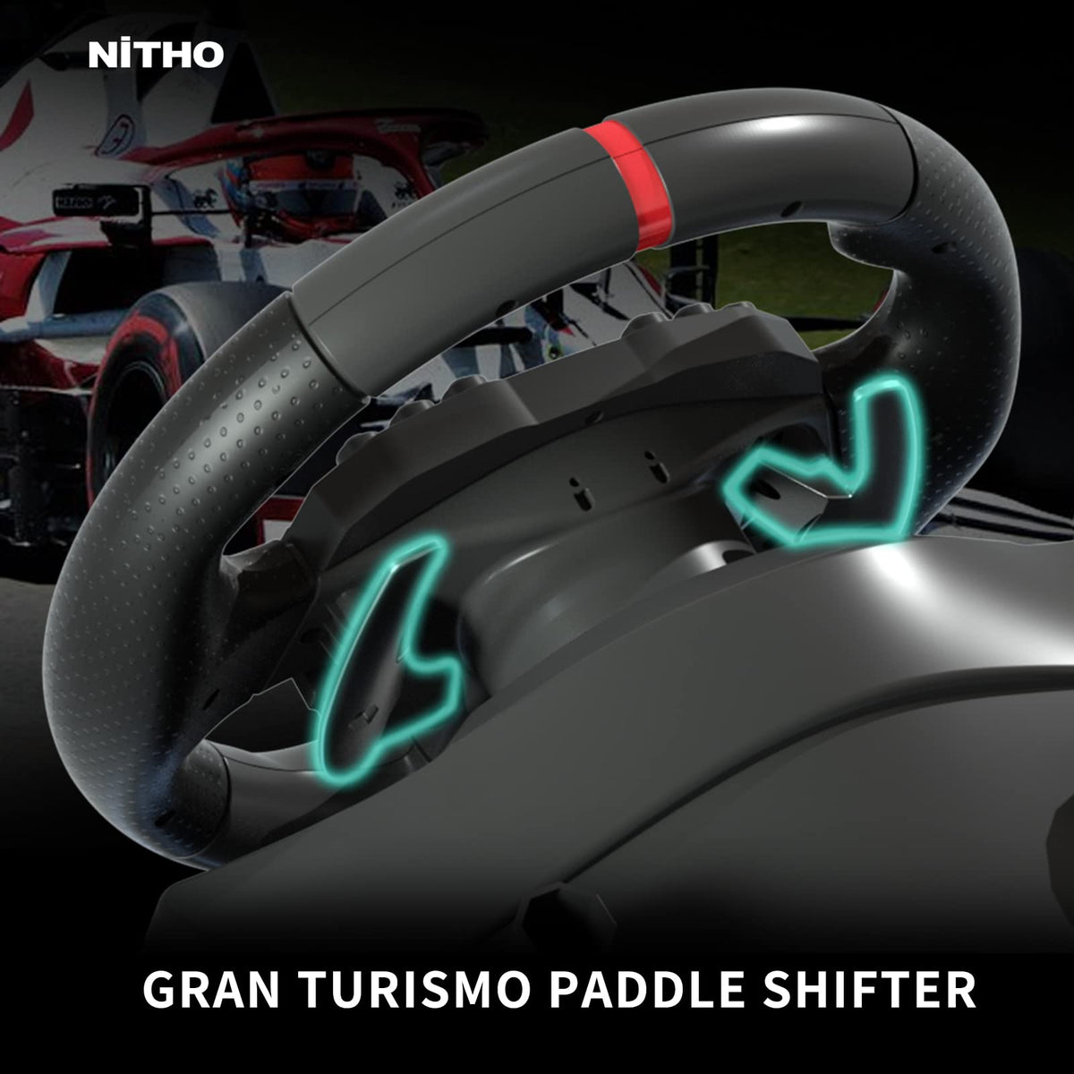 Steering Wheel with Pedals & Shifter A6776