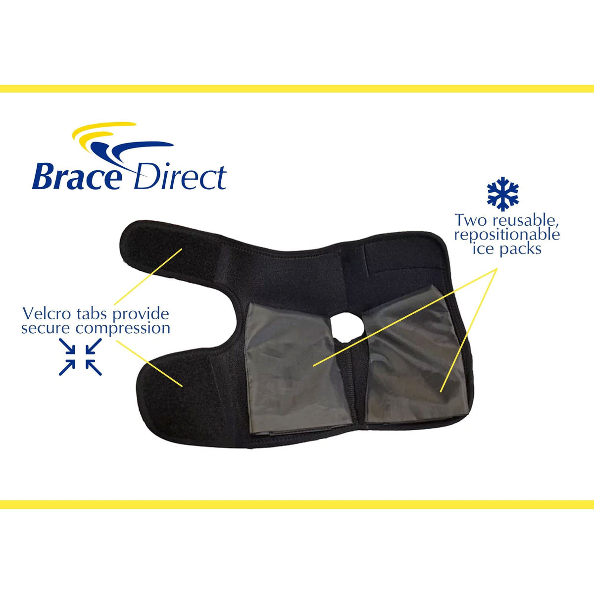 Short CAM Walker Boot with Reusable Ice Pack A784