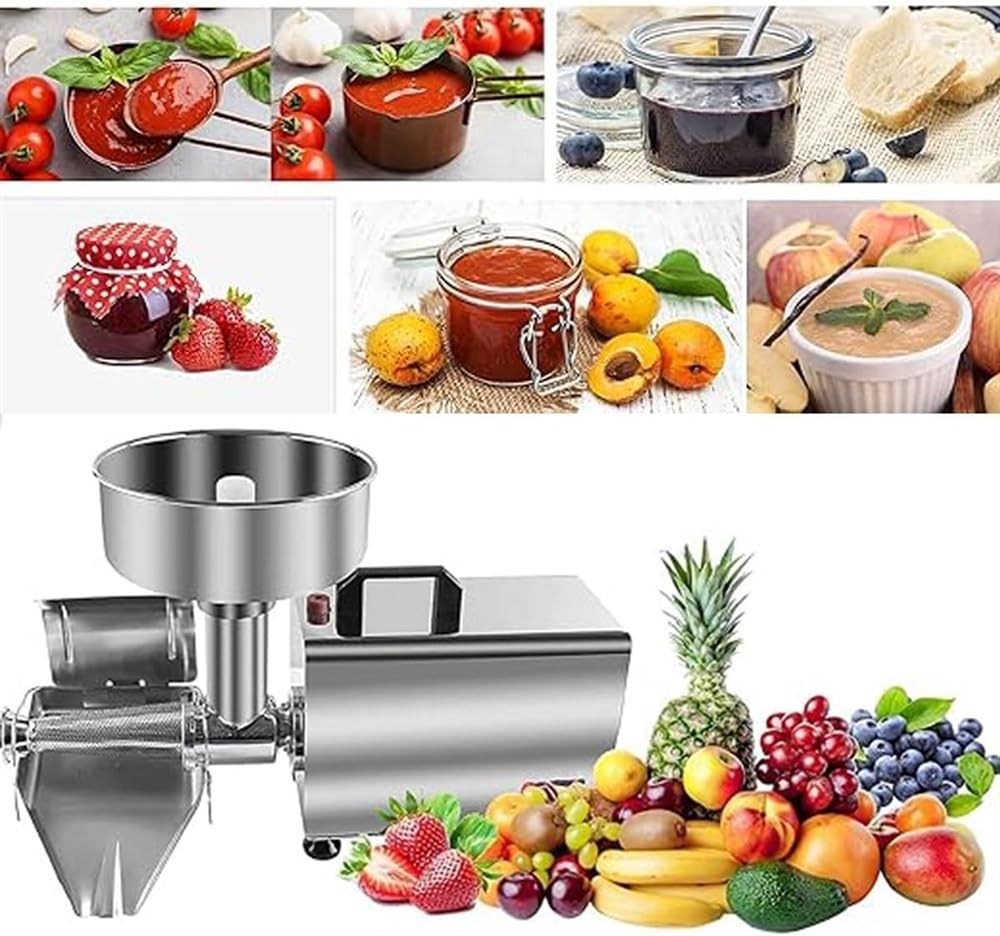 Electric Tomato Press & Strainer Machine Stainless Steel W110135