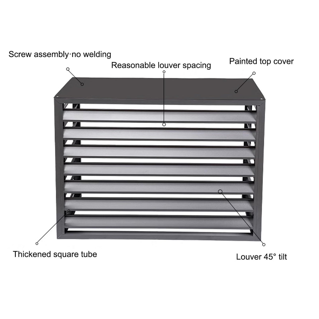Aluminum Mini-Split Condenser Cover P452