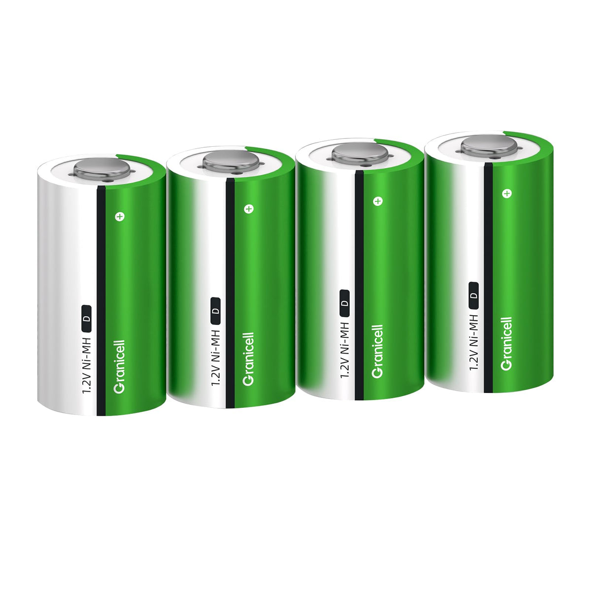 4-Pack D Rechargeable NiMH Batteries Z736719