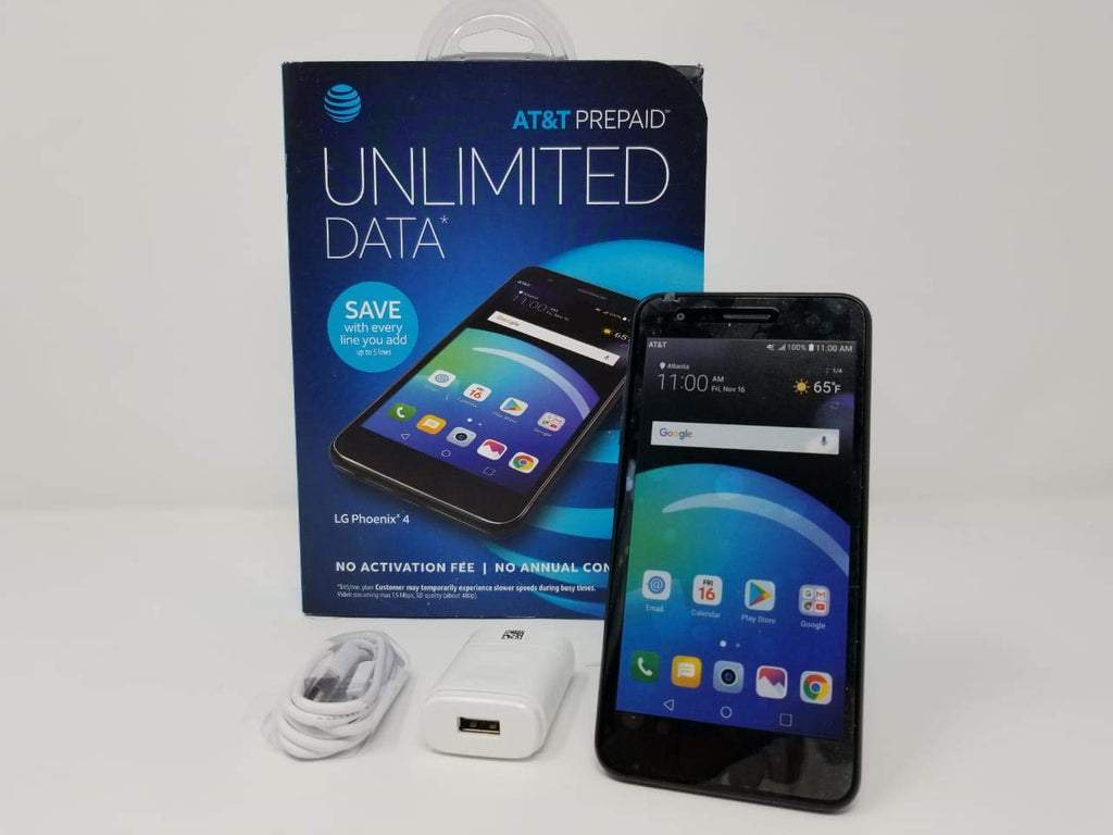 4G LTE Android Smartphone 16GB Black V946