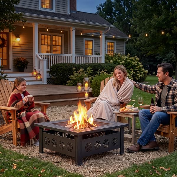 32-inch Square Wood-Burning Stove X360095