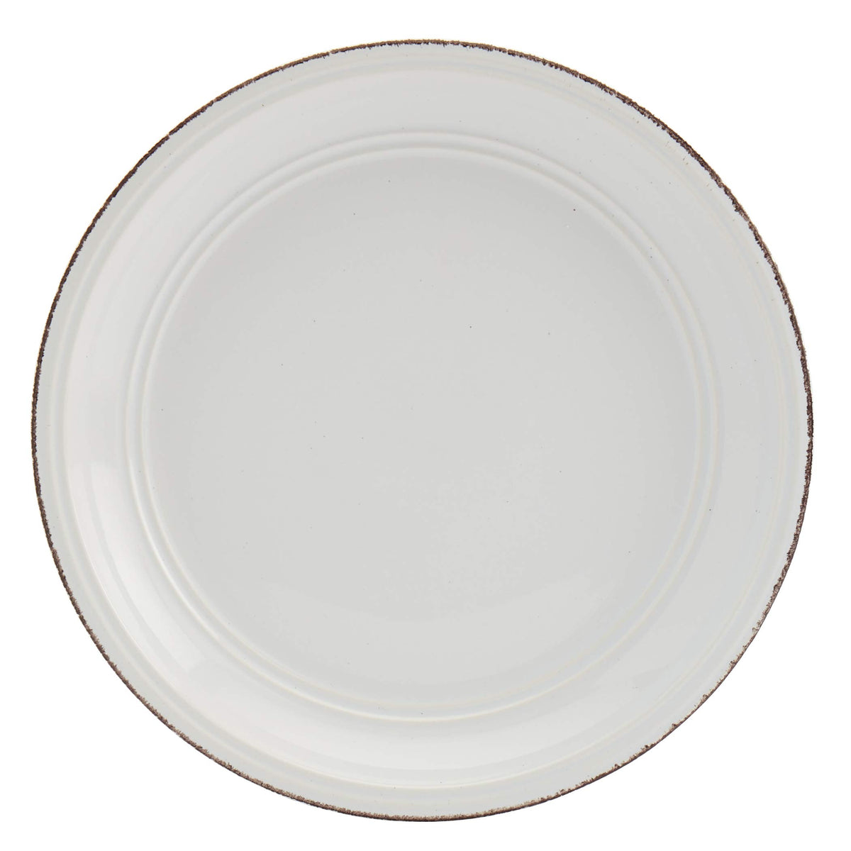 White 12 Piece Stoneware Dinnerware Set I904229