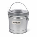 6 Gallon Galvanized Storage Can with Locking Lid I664719