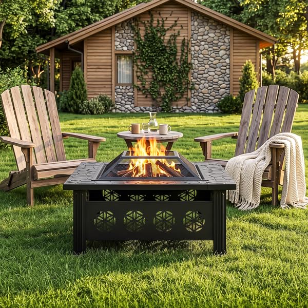 32-inch Square Wood-Burning Stove X360095