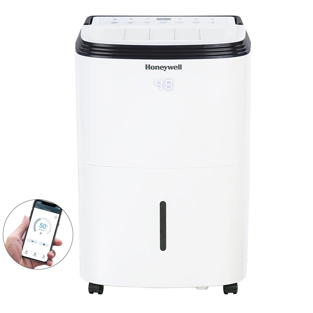 Smart WiFi 30-Pint Dehumidifier with Alexa Voice Control A75141