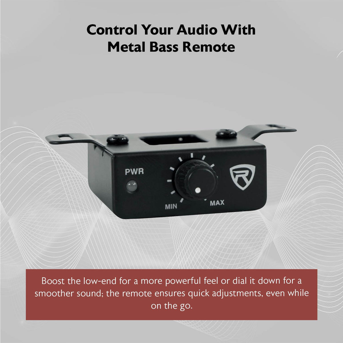 10" Slim Under-Seat Powered Car Subwoofer Q39596