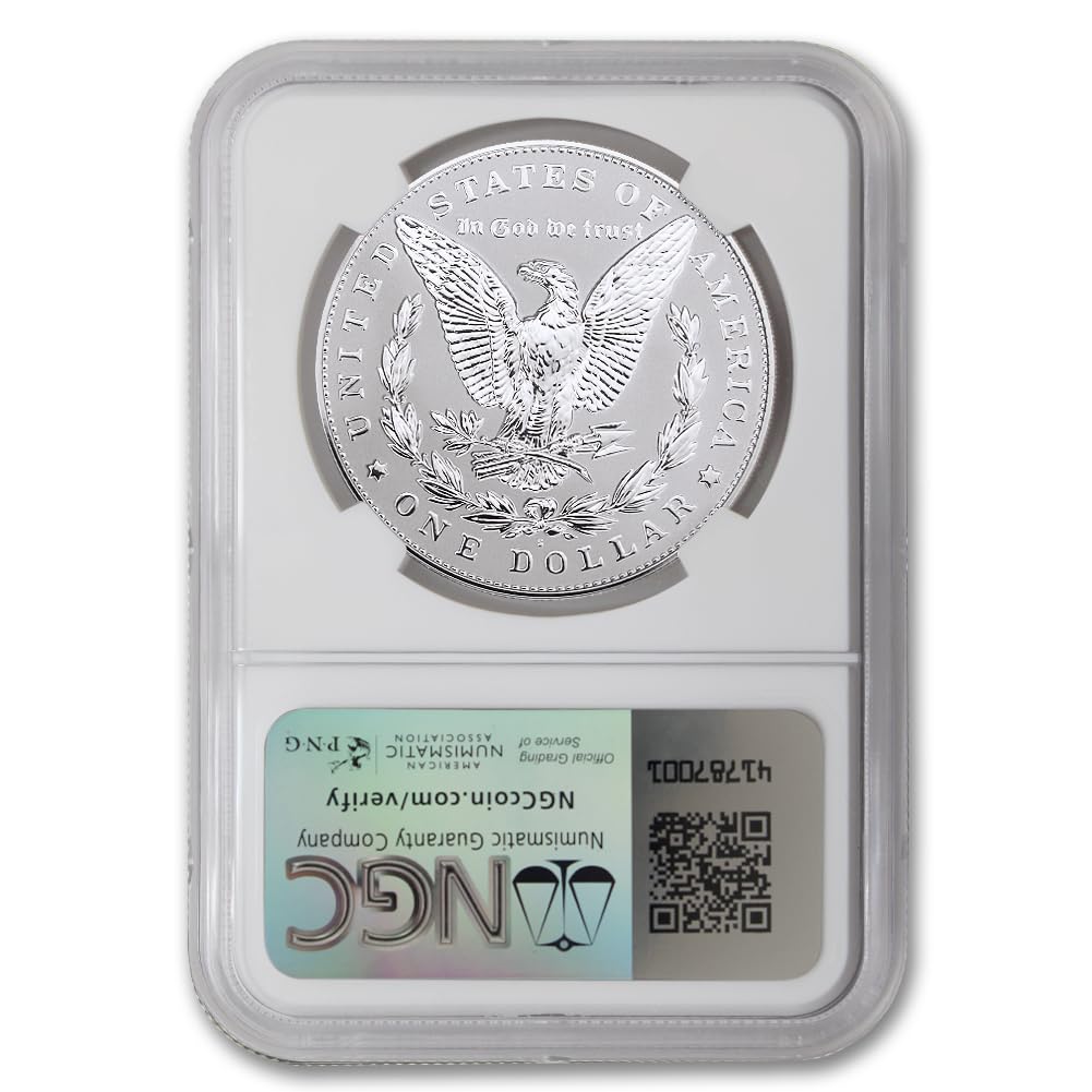Set of 2 American Silver Morgan and Peace Dollar L7229