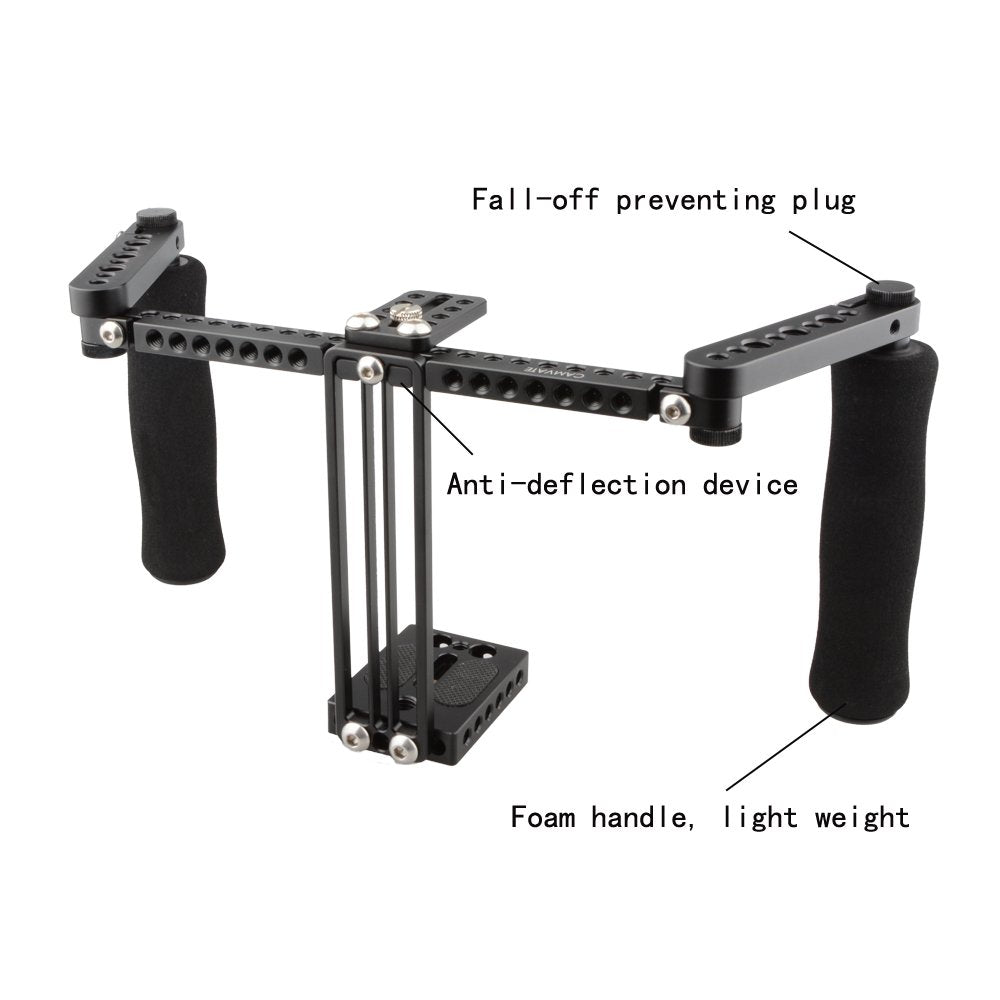 Monitor Cage with Adjustable Handles for 5 and 7 inch LCD Monitor Y38315