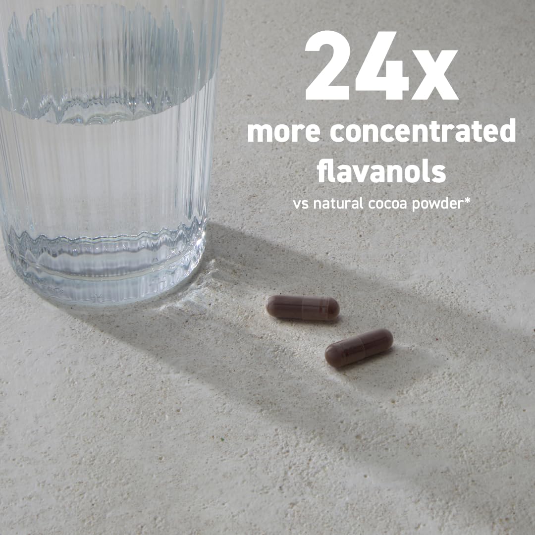 500mg High Flavanol Cocoa Supplement 60 Capsules D57455