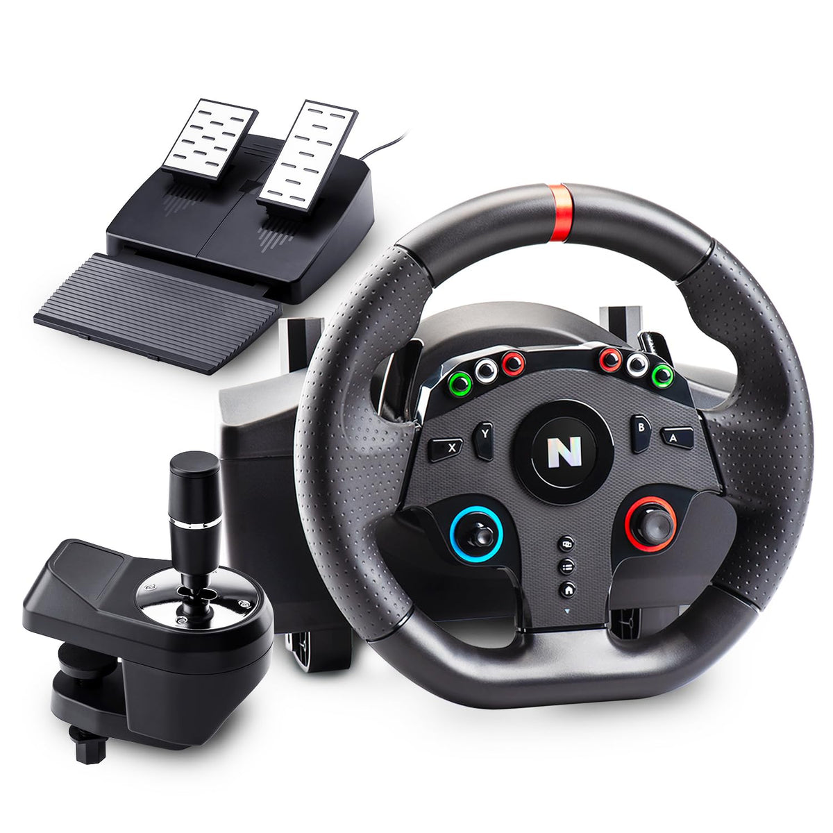 Steering Wheel with Pedals & Shifter A6776