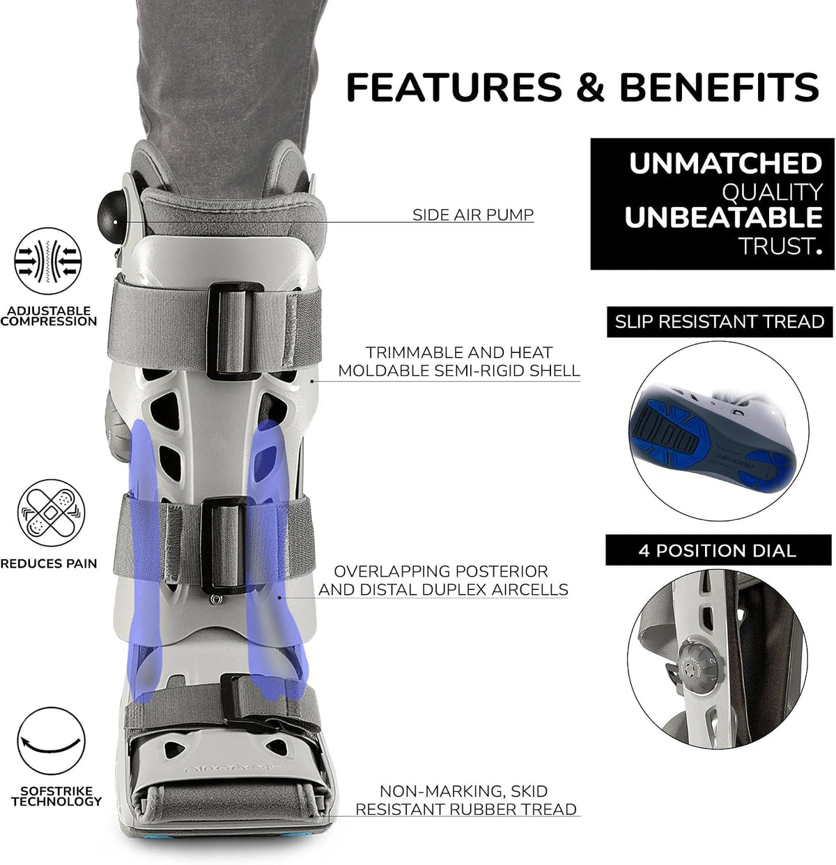 Walker Brace Walking Boot A932