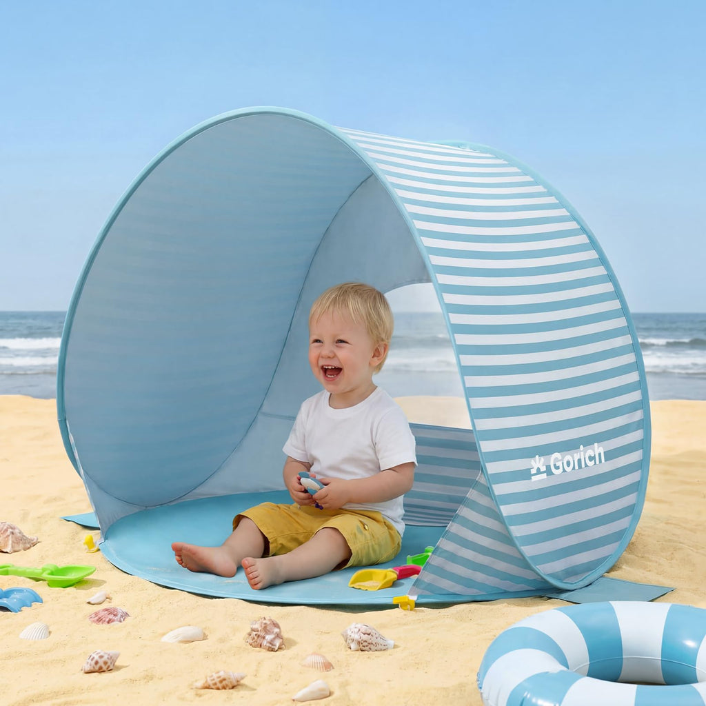 Pop Up Baby Beach Tent with UPF50+ UV Protection N47772
