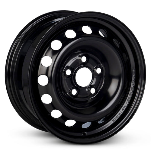 16 Inch Black Steel Rim Y381
