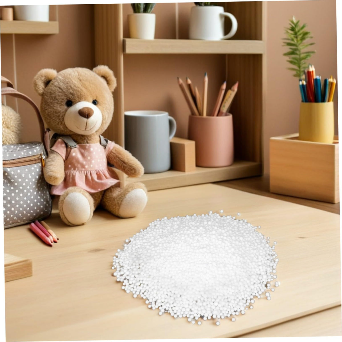 White Soft Foam Stuffing V204862