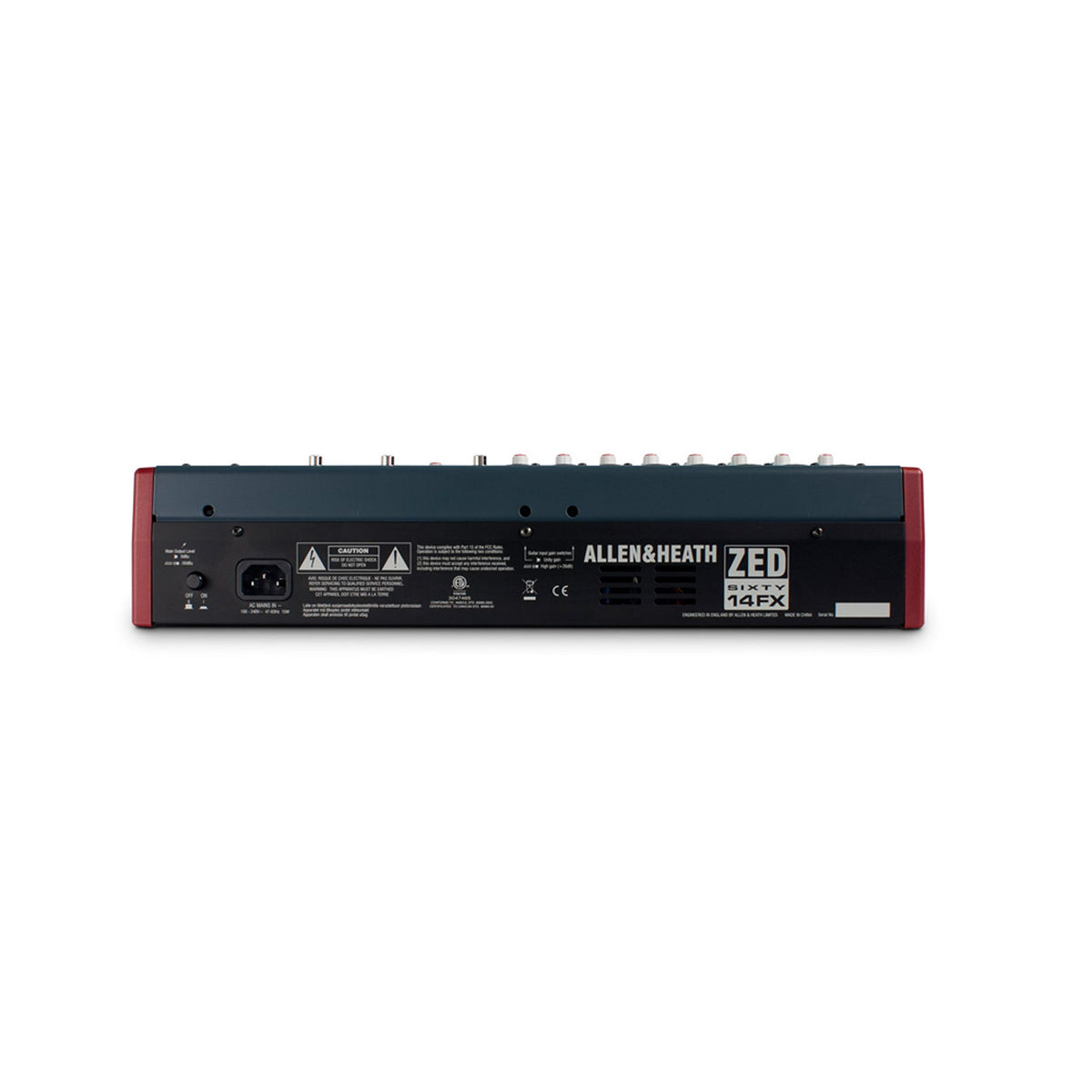 Audio Mixer with 6 Mic/Line, 2 Mic/Line/DI, 3 Stereo Line, Onboard FX and USB I/O Z249442