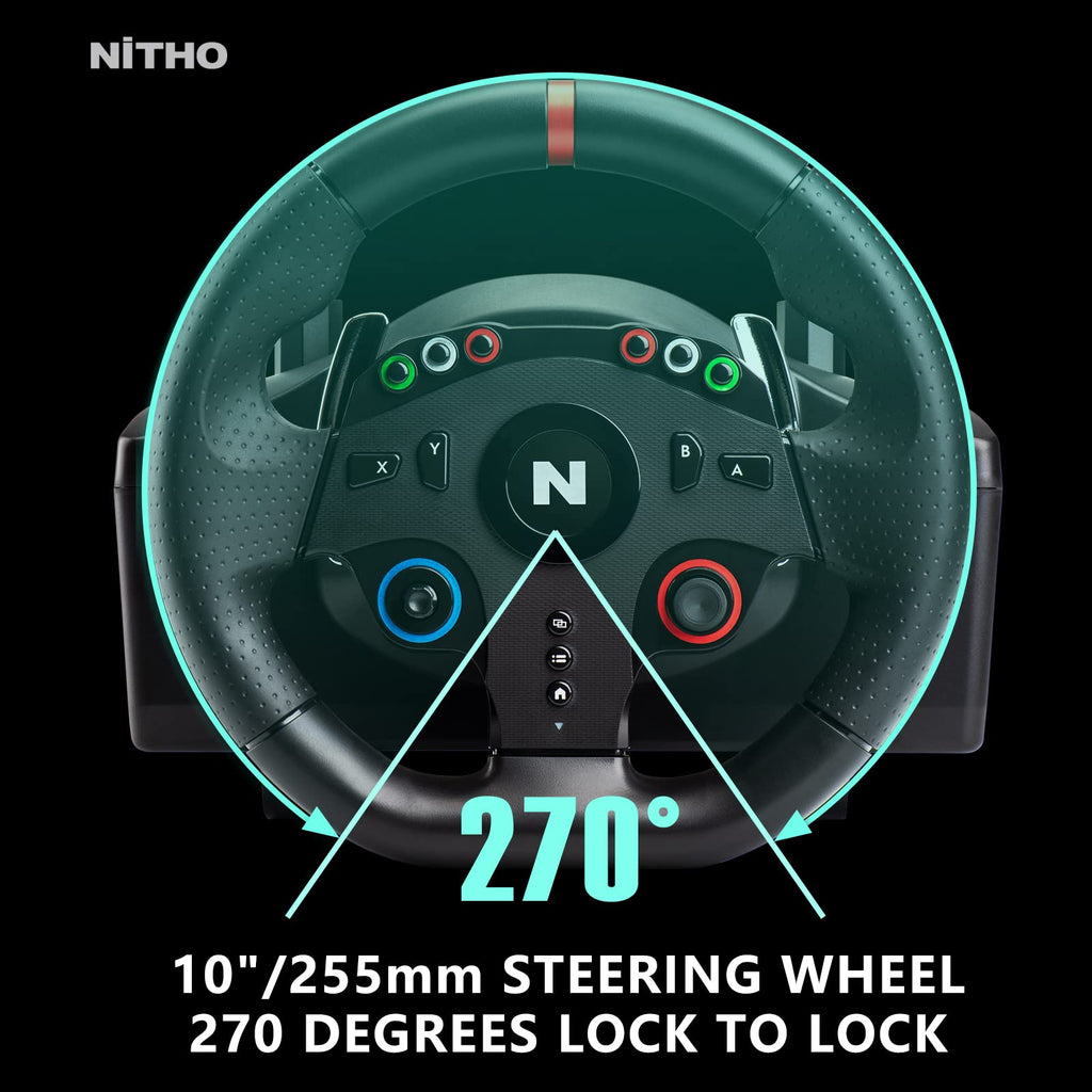 Steering Wheel with Pedals & Shifter A6776