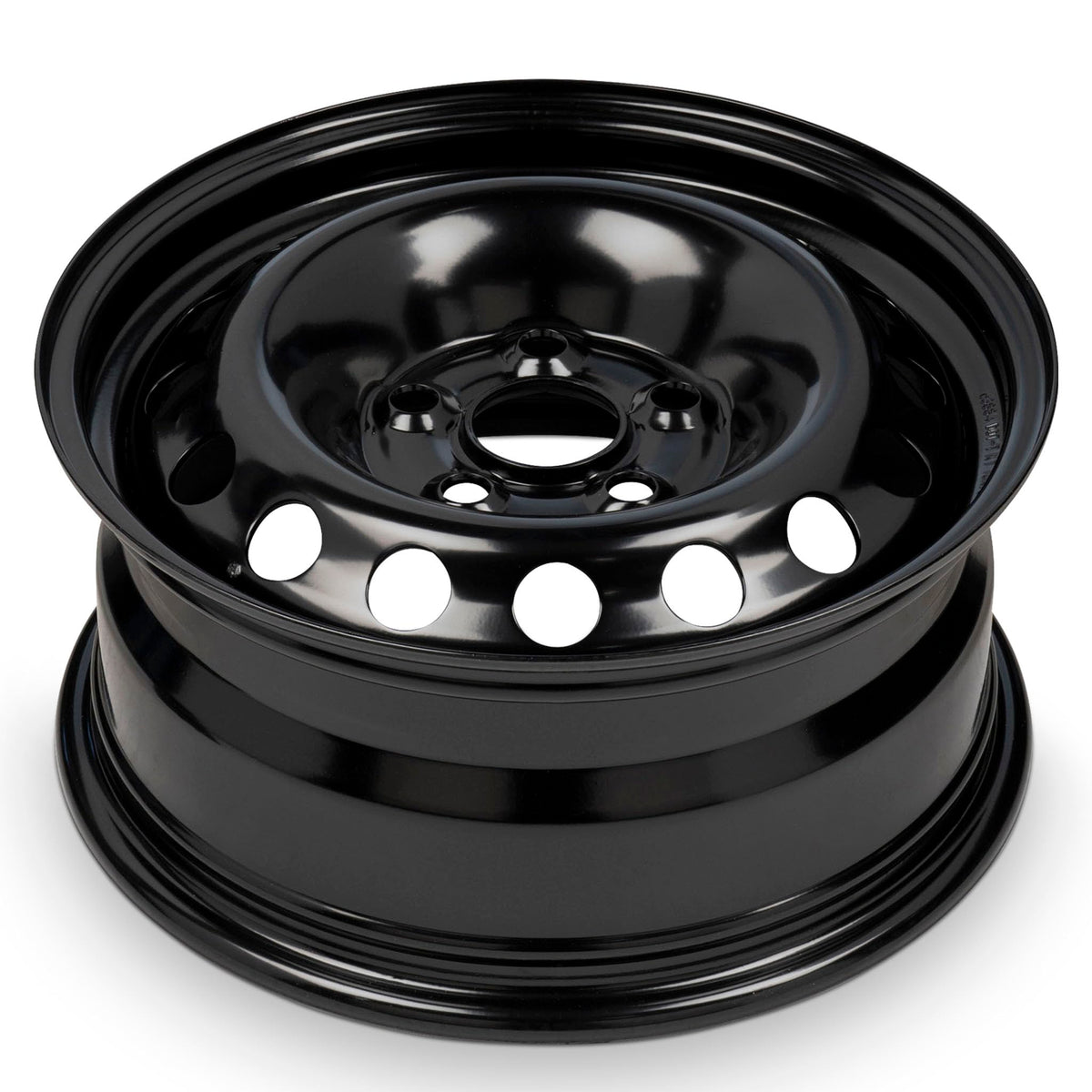 16 Inch Black Steel Rim Y381
