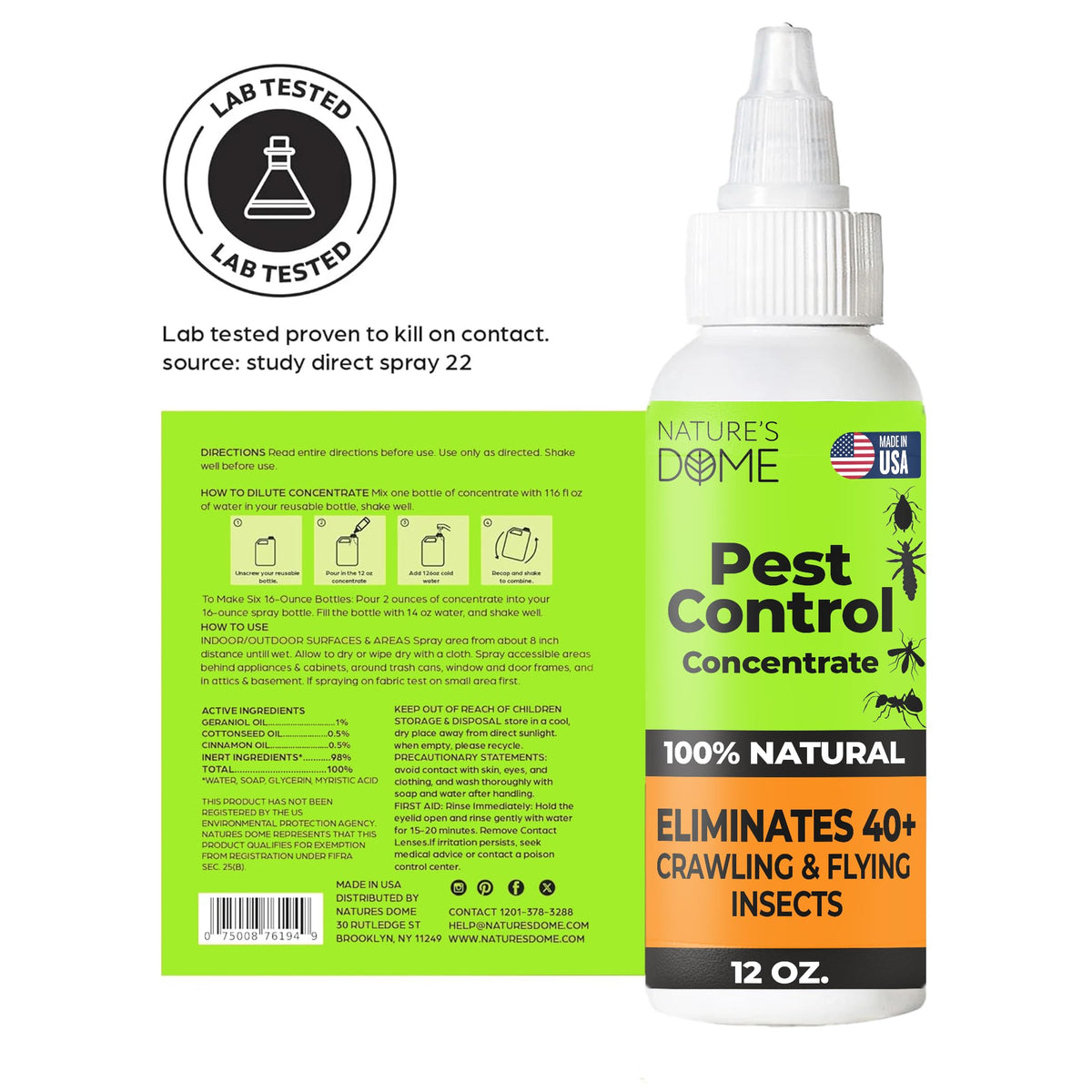 12 Oz Plant-Based Pest Control Concentrate F4548