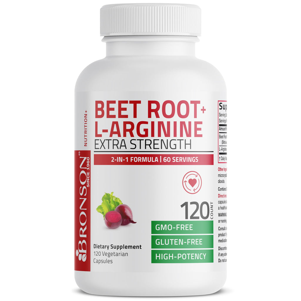 Beet Root L-Arginine 120 Capsules R759