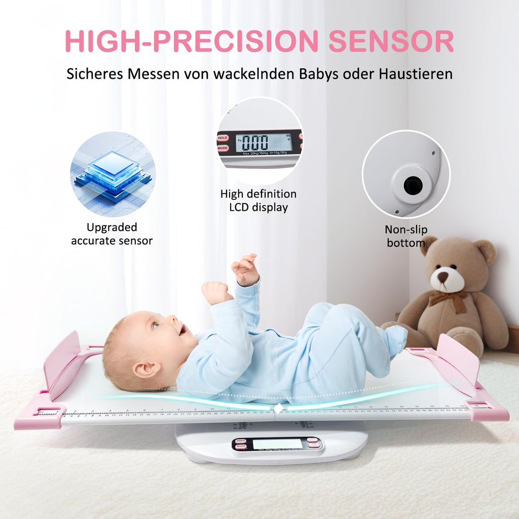 Portable Digital Pet Scale with Height Markings V931