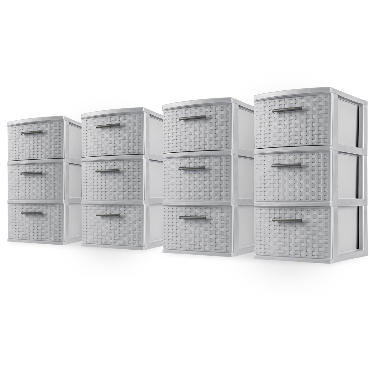 3-Drawer Storage Tower Unit 4-Pack K276