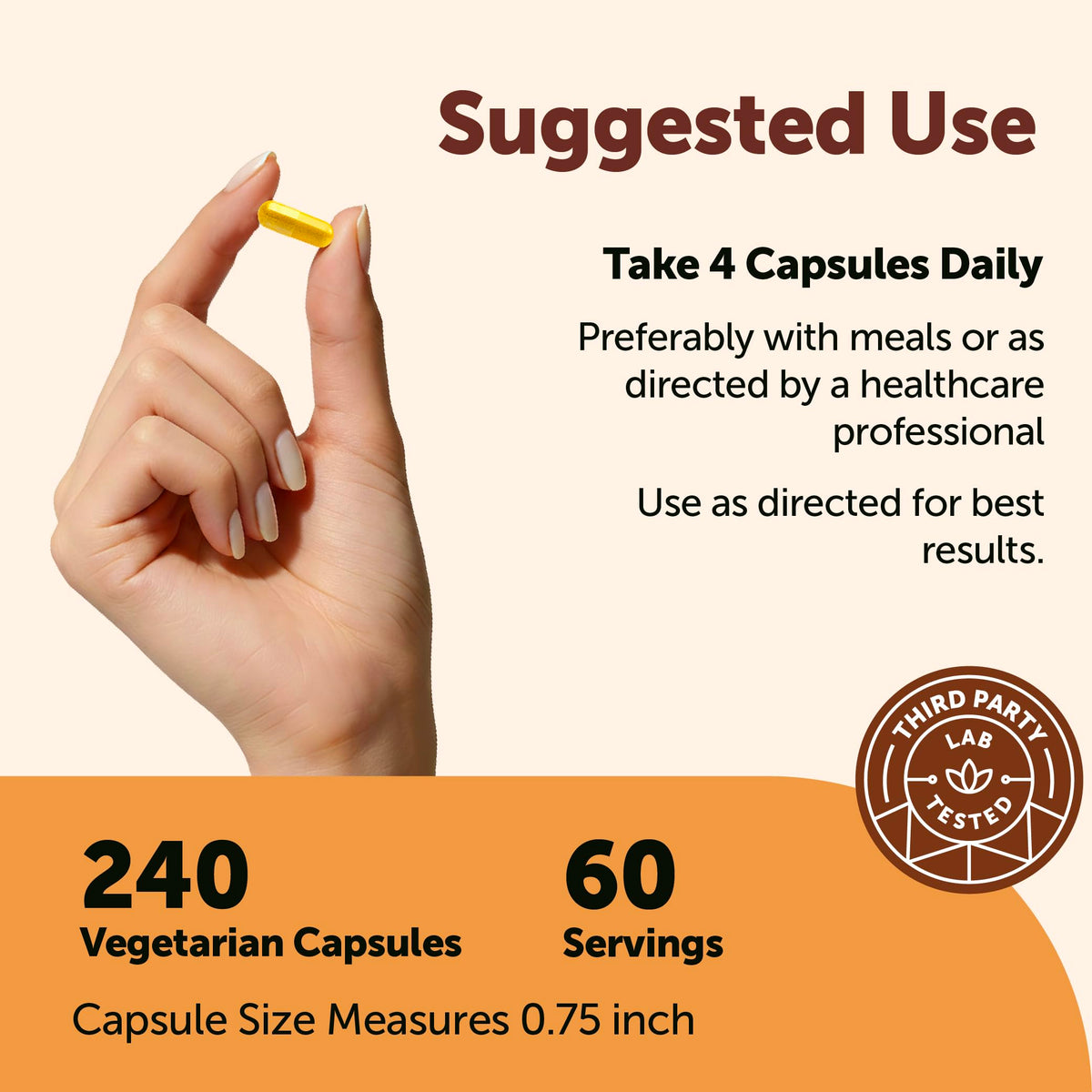 Berberine with Ceylon Cinnamon 2,000 mg 240 Vegetarian Capsules W756281