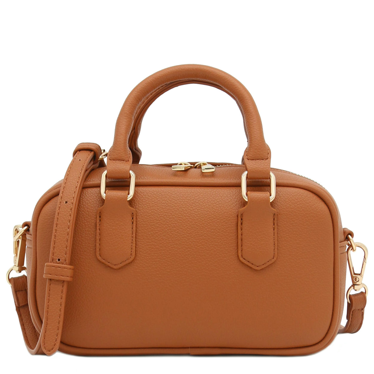 Mini PU Leather Satchel Crossbody Bag R65730