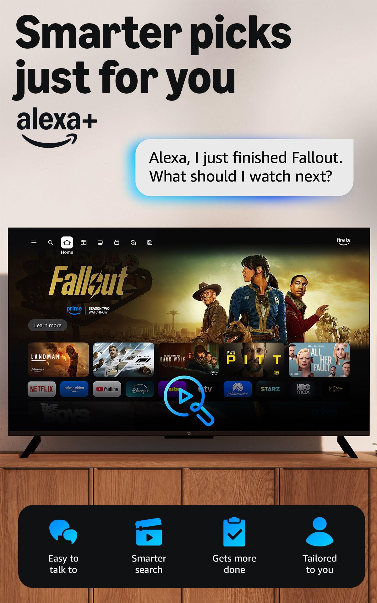 43" 4K Ultra HD Smart TV with Alexa Remote K73132