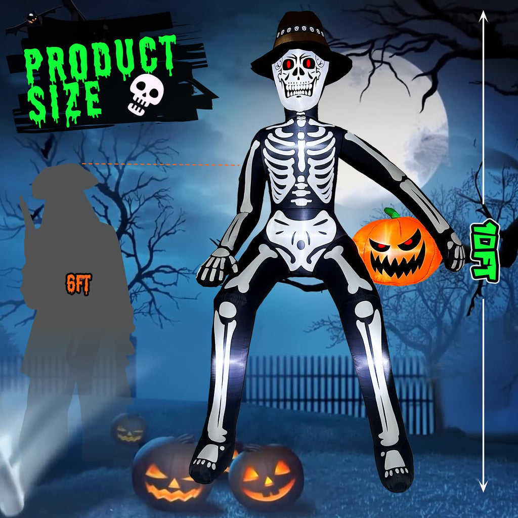 Giant Sitting Skeleton Inflatable T819935