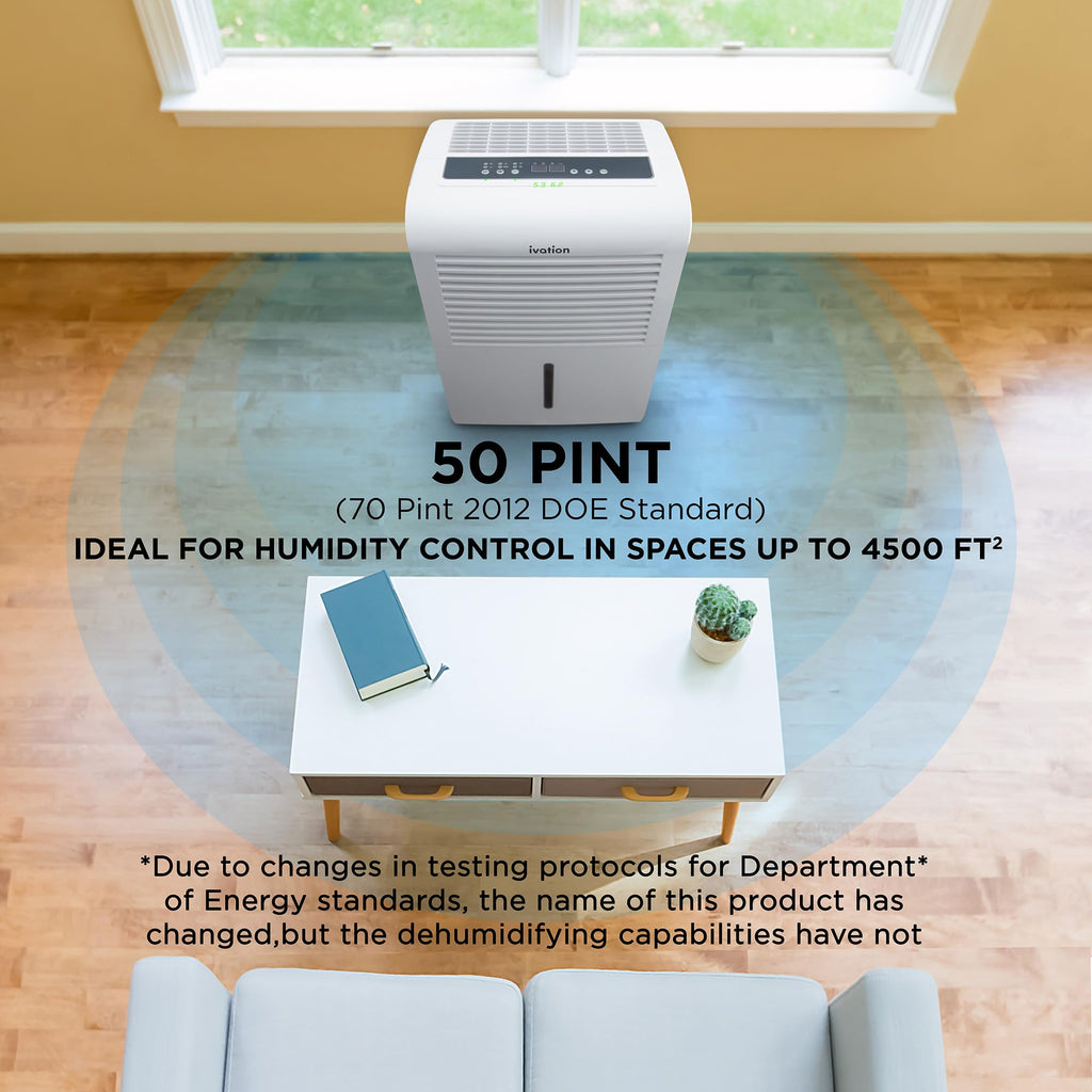 50 Pint Dehumidifier with Pump & Drain Hose Z3400