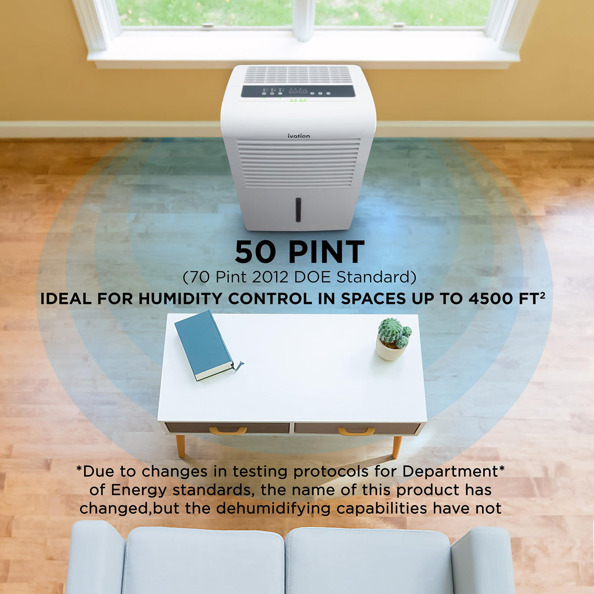 50 Pint Dehumidifier with Pump & Drain Hose Z3400