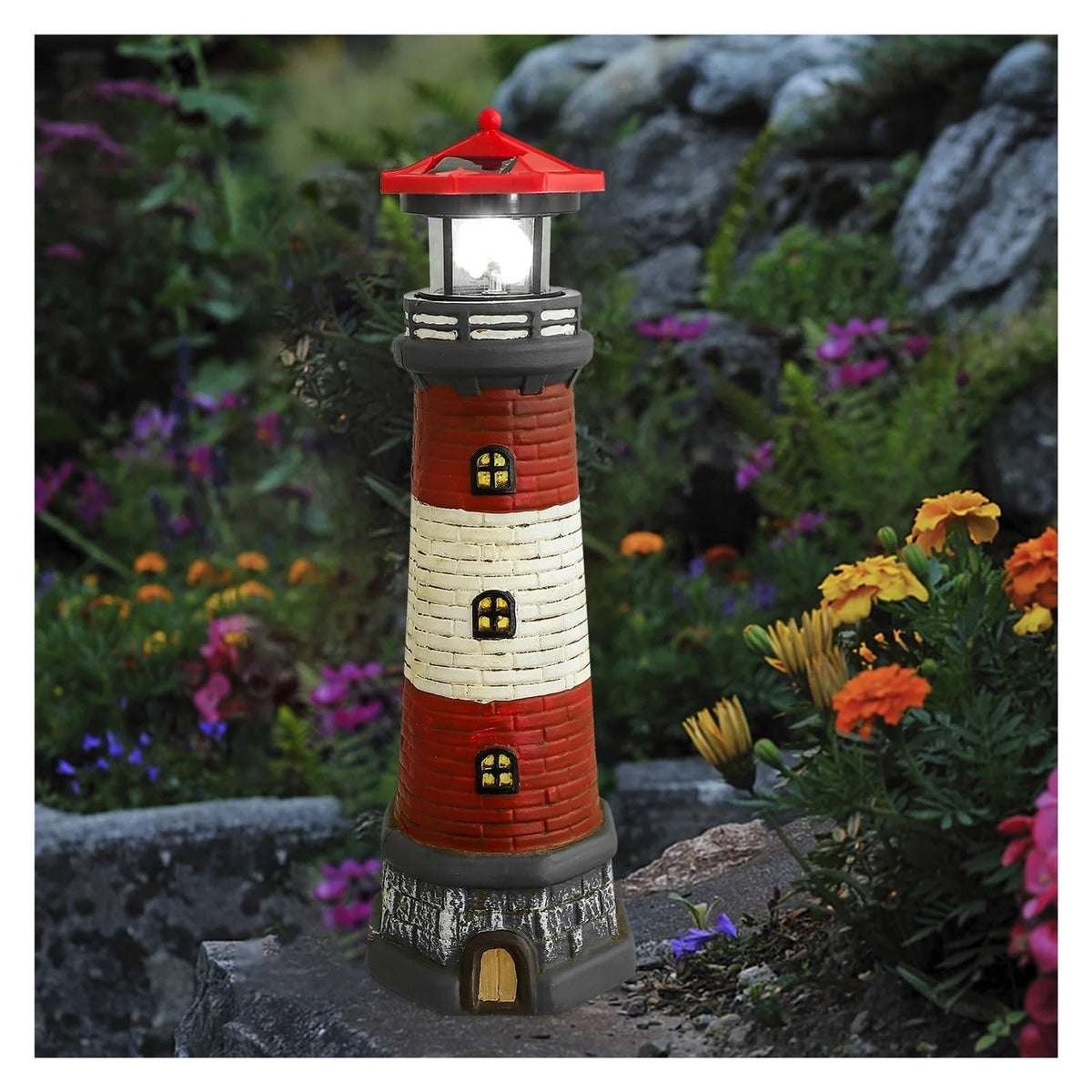 Solar Powered Lighthouse M862755