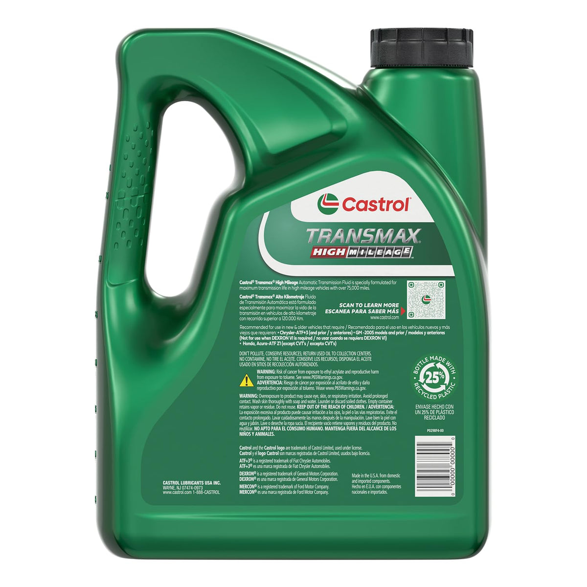 High Mileage Automatic Transmission Fluid 1 Gallon P14274