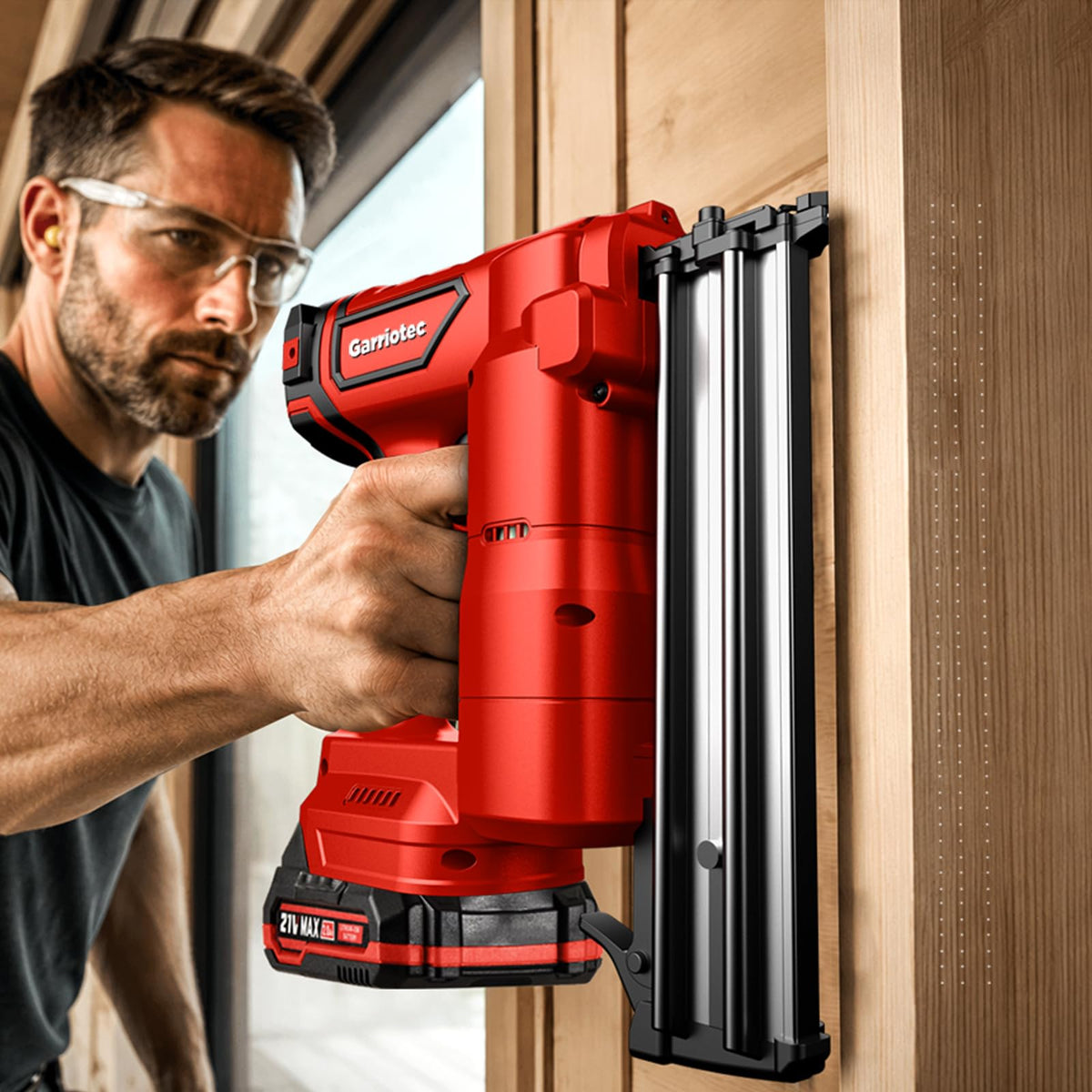 21V Brushless Cordless Pin Nailer Kit 2.0 Ah T8933