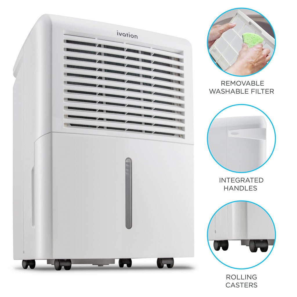 50 Pint Dehumidifier with Pump & Drain Hose Z3400