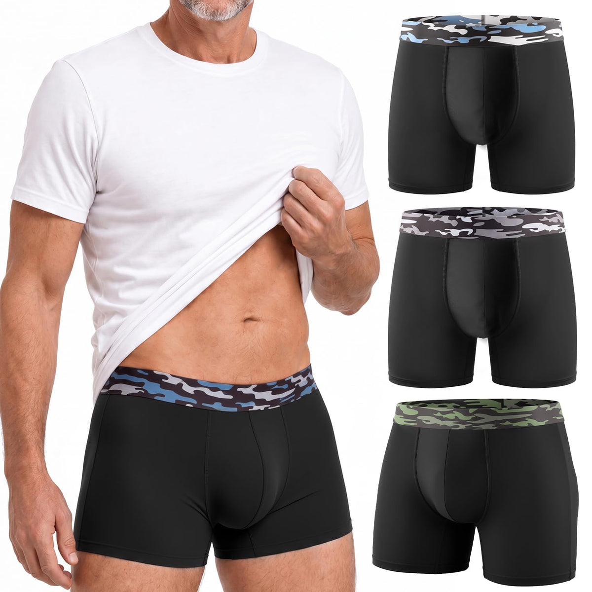 Men's Incontinence Underwear, 3 Pack W97678
